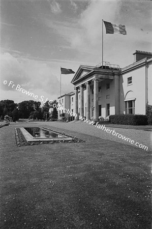 ARAS AN UACHTARAIN TERRACE AND COLONNADE FROM EAST